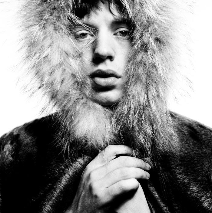 Mick Jagger as photographed by David Bailey in 1964