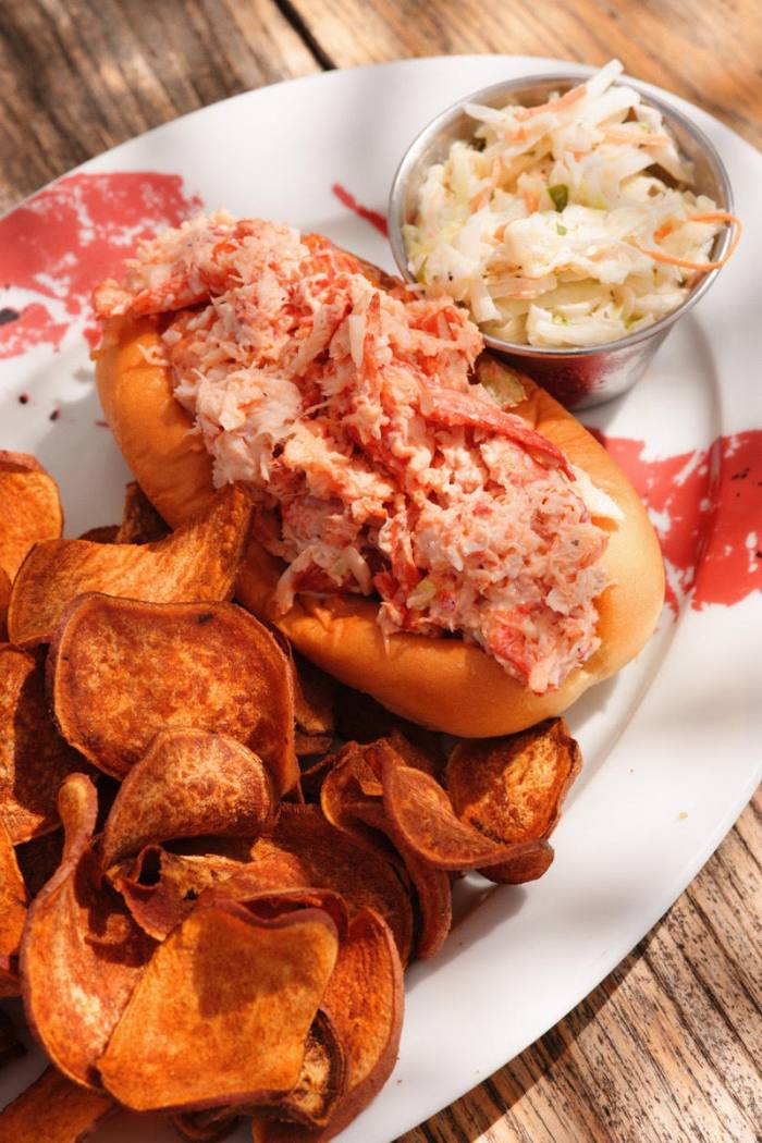 The lobster roll at Duryea’s 