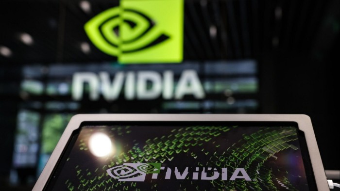 Nvidia logo and hardware