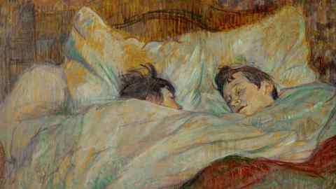 Le Lit (1892), by Henri de Toulouse-Lautrec