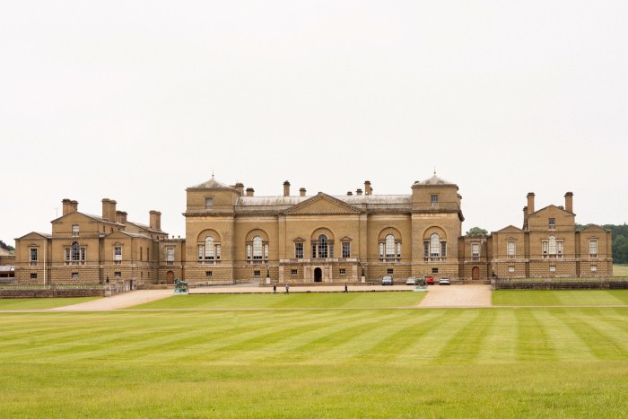 The north front of Holkham Hall, Norfolk