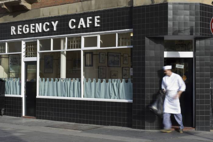 The Regency Café in Pimlico, London