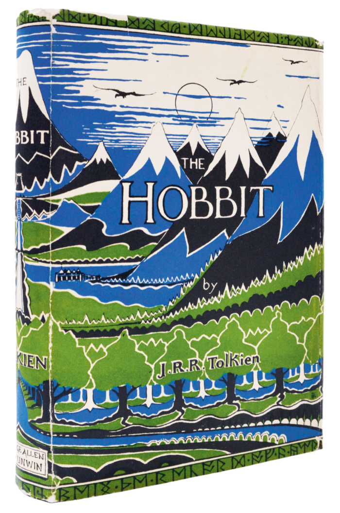 A very good first edition of The Hobbit by JRR Tolkien can cost up to £80,000