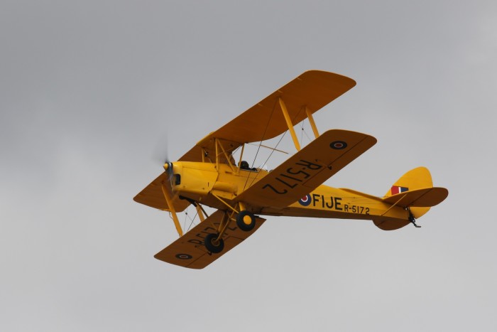 A Tiger Moth owned by the London Aerobatic Co