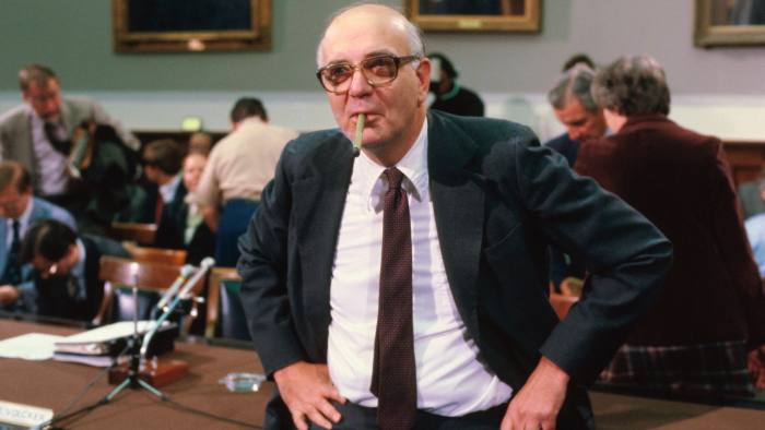 Paul Volcker, chair of the Fed in July 1979