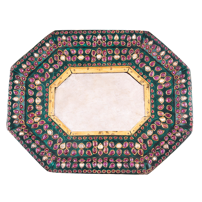 18th-century Mughal tray