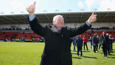 Dave Whelan, 81, took over at Wigan in 1995 and helped direct the club’s ascent to the Premier League a decade later