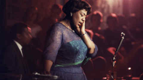 Ella Fitzgerald performing in 1958