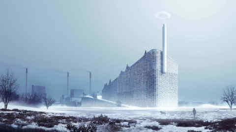 Amager Bakke Waste To Energy Plant in Copenhagen_Image by BIG & MIR