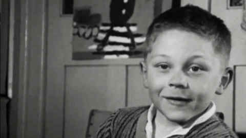 Tony, aged seven in ‘Seven Up!’ in 1964