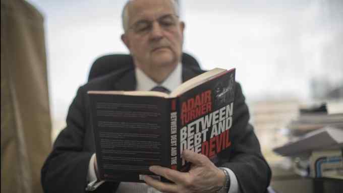 Seminal text: Martin Wolf with his choice of business book