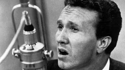 Country singer Marty Robbins, c.1963