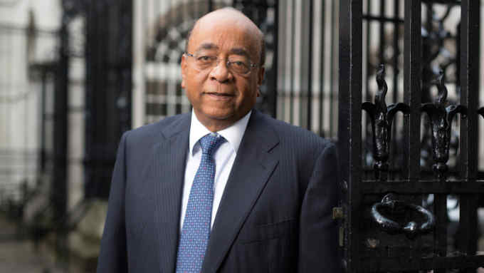 Role models: Mo Ibrahim describes his prize as a ‘reward for good behaviour’