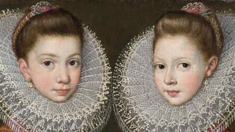 ANTONIO RICCI

Juana and Isabel de Aragón y Pernstein

c. 1598–1599