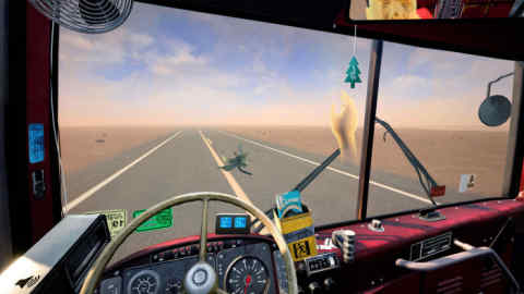 'Desert Bus' is a simulator that invites players to drive for eight hours across Arizona and Nevad'a