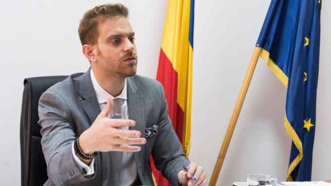 Ilan Laufer, Romania’s business environment minister