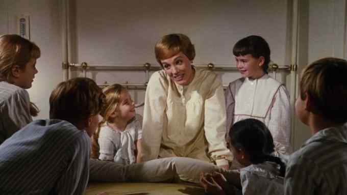 Julie Andrews in 'The Sound of Music'