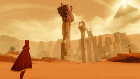 Still from the game 'Journey'