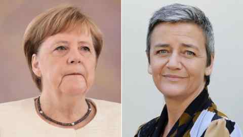 Angela Merkel, Margrethe Vestager