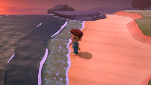 Escape: Tom Faber's character in 'Animal Crossing: New Horizons'