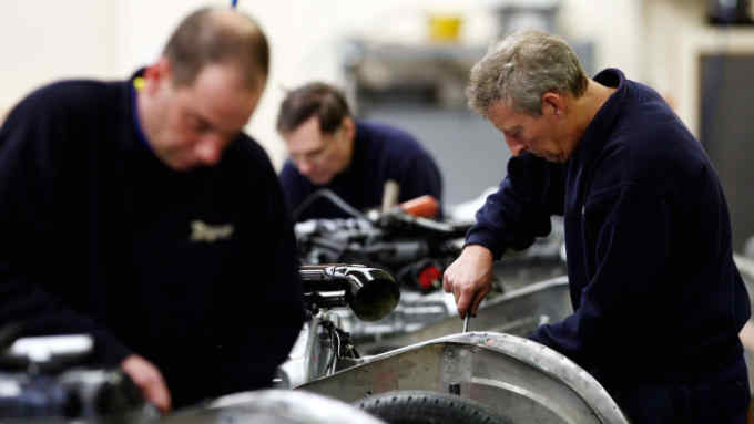 File photo dated 19/11/08 of workers in a factory. Britain's manufacturing sector continued to decline in June, new figures show. PRESS ASSOCIATION Photo. Issue date: Wednesday May 1, 2019. The IHS Markit/CIPS UK manufacturing purchasing managers' index (PMI) showed a reading of 48 last month, down from 49.4 in May. See PA story ECONOMY Manufacturing. Photo credit should read: David Davies/PA Wire