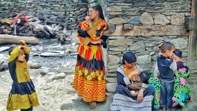 Kalash villagers credit William Dalrymple