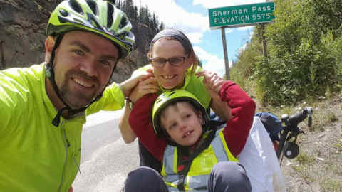 Travis Saunders, left, and Fiona Churchman with their autistic son Patch