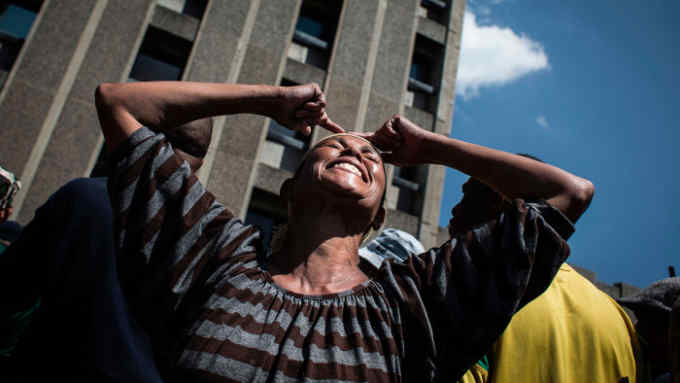 Anger: people demanding better housing stage protests in the Gauteng city of Boksburg