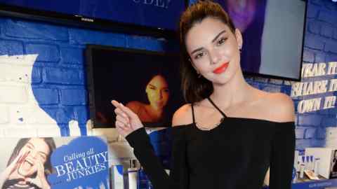 Social media and reality TV star Kendall Jenner launches Estée Edit at Selfridges in London: the company is targeting millennials with the brand