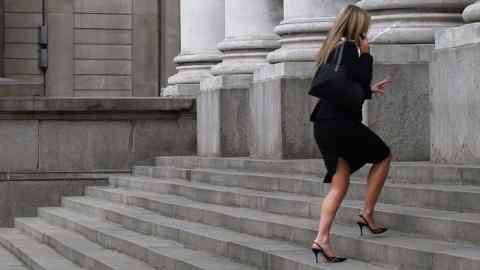 'Dress codes which require women to wear high heels for extended periods of time are damaging to their health and wellbeing in both the short and the long term', the report says