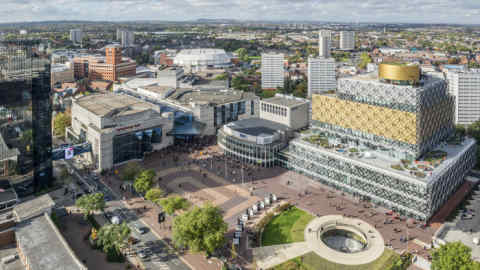The New Library of Birmingham.