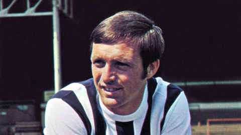 Jeff Astle, here seen in 1969, suffered from a degenerative brain condition