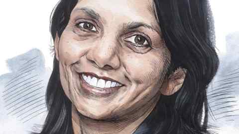 Shemara Wikramanayake, head of the asset management arm of Macquarie. Illustrator: Tony Healey
