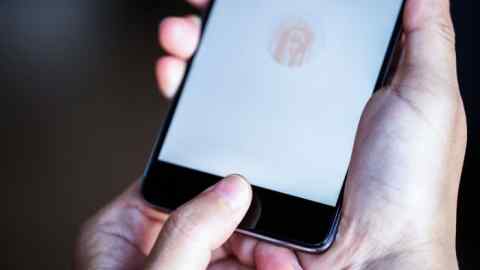 fingerprint on smart phone