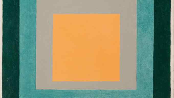 Josef Albers Variation on Homage to the Square 1958

Konstruktiv exhibition- Galerie Knoell
