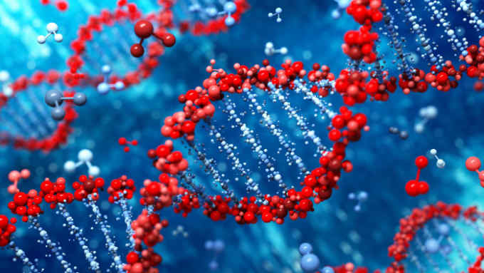 DNA background ID 43067647 © Leigh Prather/Dreamstime.com DNA abstract background - 3d render