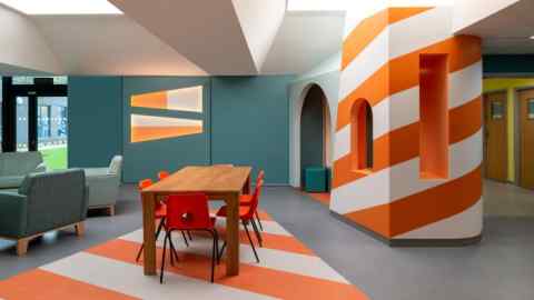 The mental health unit that Projects Office designed for the Royal Hospital for Children and Young People in Edinburgh