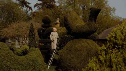 Charlotte Molesworth in her Kent garden, created over 40 years