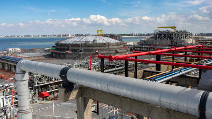 the Fluxys LNG-terminal in Zeebrugge