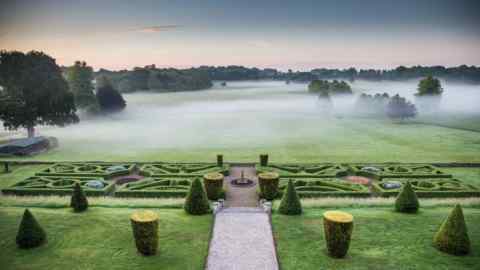 The gardens of Goodnestone Park