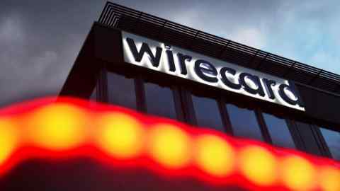 Wirecard’s Munich headquarters: ex-employees have told police that staff repeatedly removed large amounts of cash from the premises