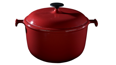Julia Child’s red soup pot