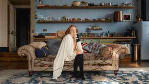 Lily Cole at home in London