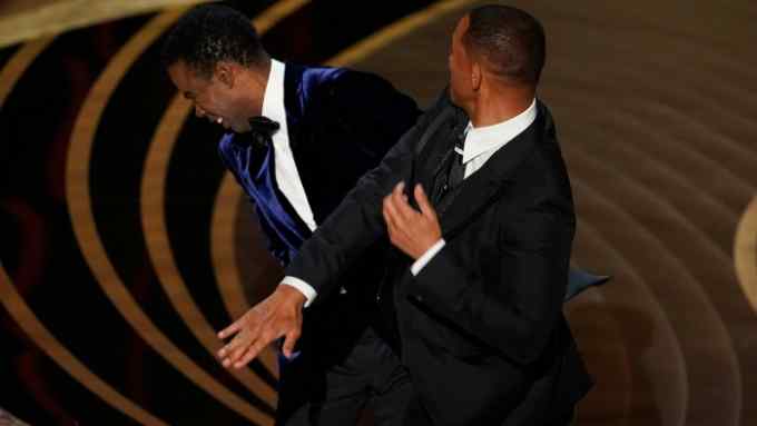 Will Smith slapped Chris Rock at the Academy Awards
