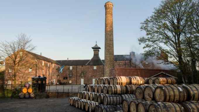 A photo of Annandale Distillery in Dumfries and Galloway, Scotland