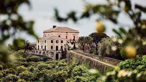Rocca delle Tre Contrade is set among lemon groves