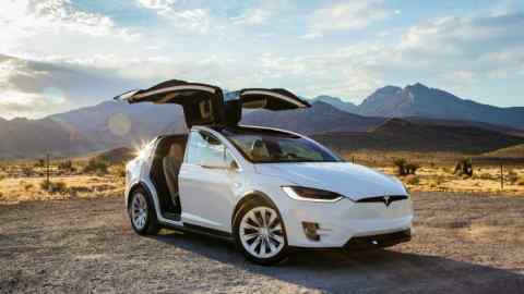 Electric car Tesla