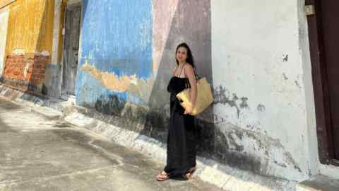 HTSI junior fashion editor Aylin Bayhan in Kochi, India
