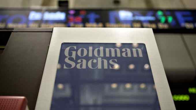 A Goldman Sachs Group logo
