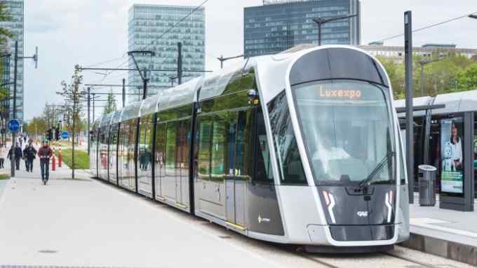 On the move: Free public transport is among the attractions for staff relocating to Luxembourg